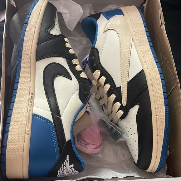 COPY - Air Jordan 1 Travis Scott X Fragment lows damaged box REPS - Picture 8 of 8